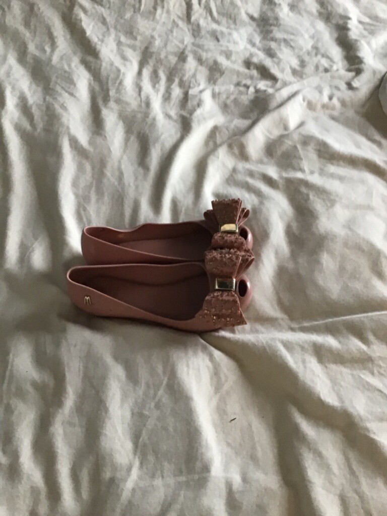 mini melissa sandals size 12